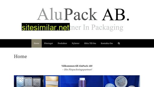 alupack.se alternative sites