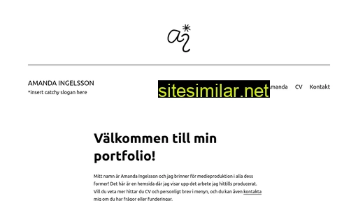 amandaingelsson.se alternative sites