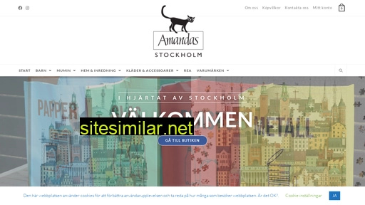 amandasstockholm.se alternative sites