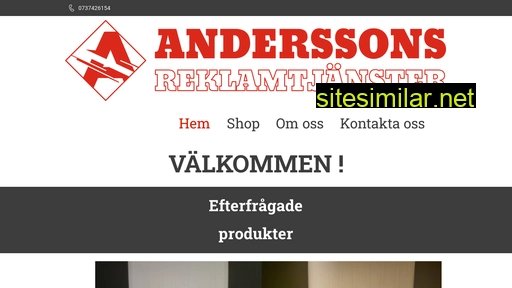 Anderssonsreklamtjanster similar sites