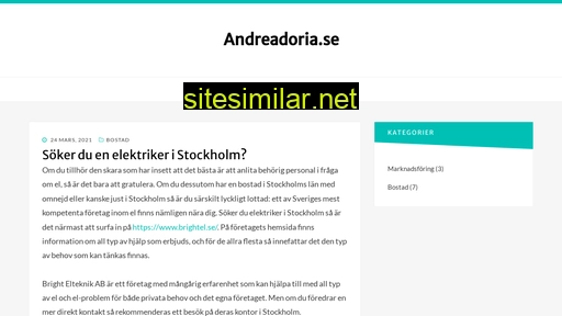 andreadoria.se alternative sites