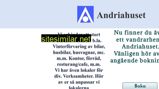 andriahuset.se alternative sites