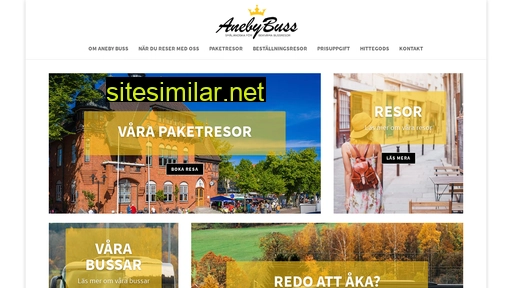 anebybuss.se alternative sites