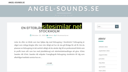 Angel-sounds similar sites