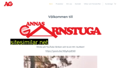 annasgarnstuga.se alternative sites