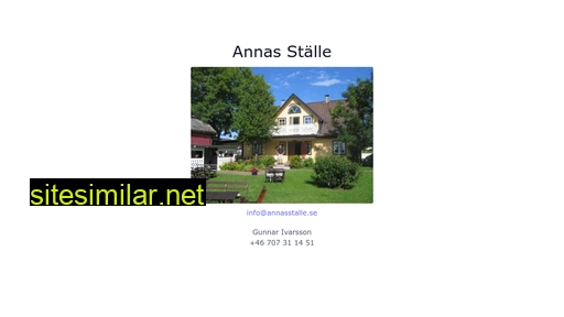 annasstalle.se alternative sites