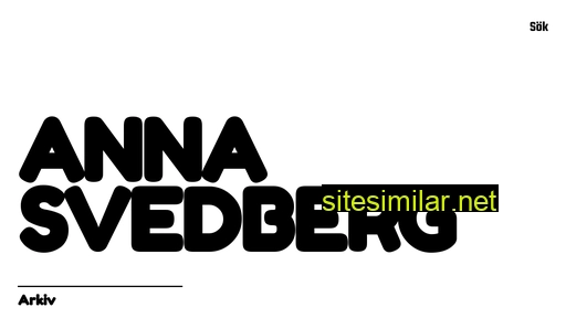 annasvedberg.se alternative sites