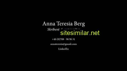 annateresiaberg.se alternative sites