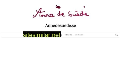 Annedesuede similar sites