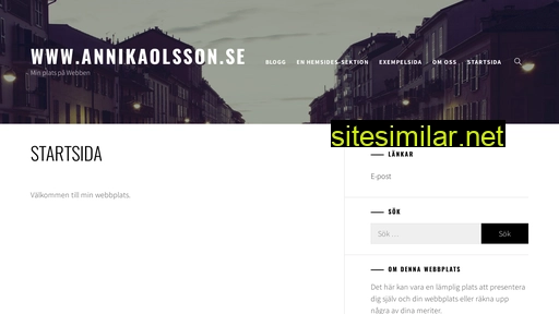 annikaolsson.se alternative sites