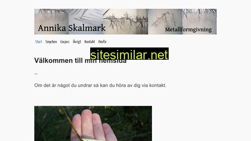 annikaskalmark.se alternative sites