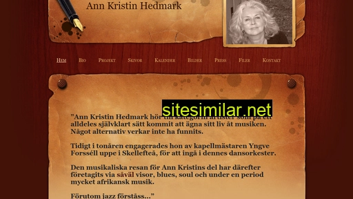 annkristinhedmark.se alternative sites