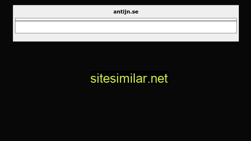 antijn.se alternative sites