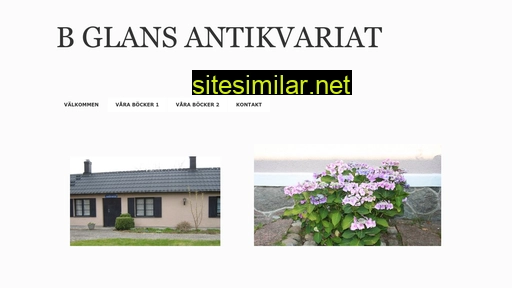 antikvariatglans.se alternative sites