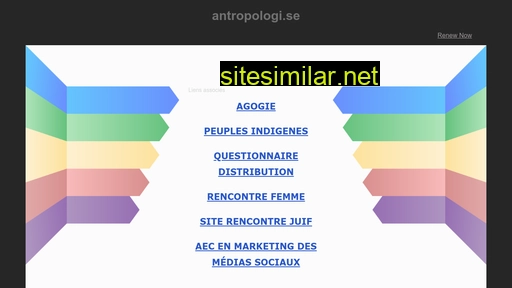 antropologi.se alternative sites