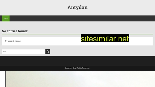 antydan.se alternative sites