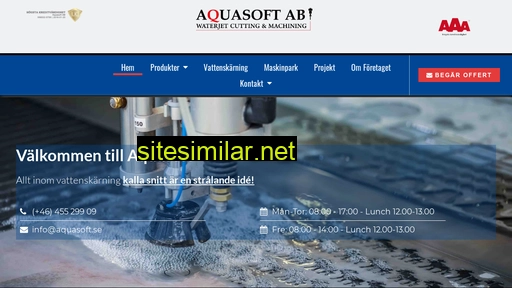 aquasoft.se alternative sites
