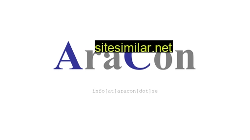 aracon.se alternative sites