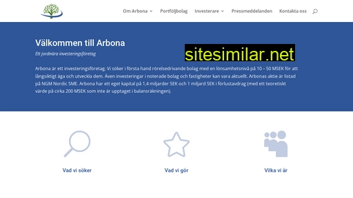 arbona.se alternative sites