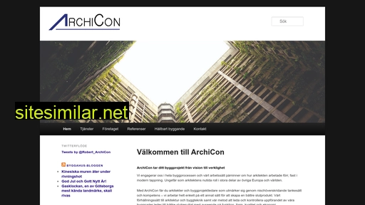 archicon.se alternative sites