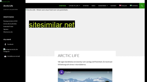 Arctic-life similar sites