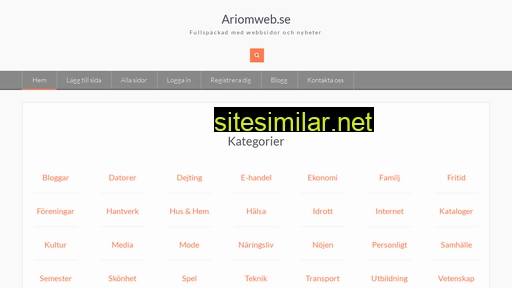 ariomweb.se alternative sites