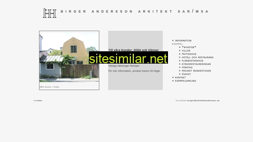 arkitektandersson.se alternative sites