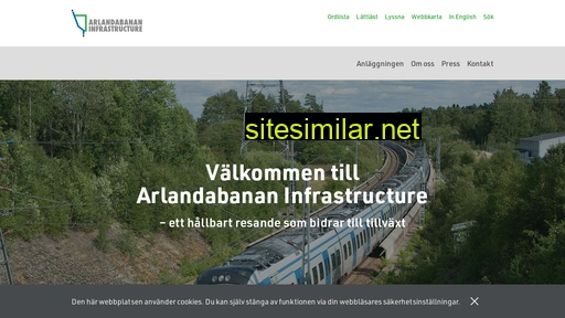 arlandabananinfrastructure.se alternative sites