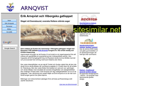 arnqvist.se alternative sites