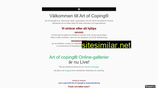 artofcoping.se alternative sites