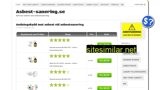 asbest-sanering.se alternative sites