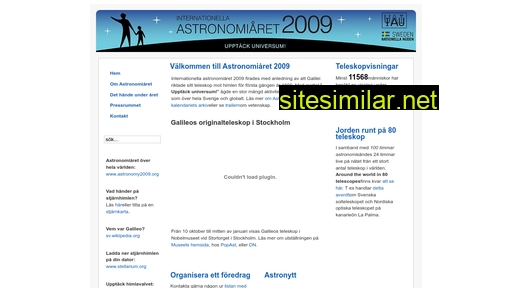 astronomi2009.se alternative sites