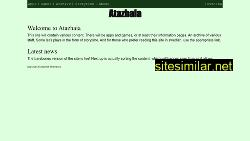 atazhaia.se alternative sites