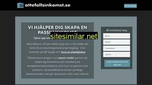 attefallsinkomst.se alternative sites
