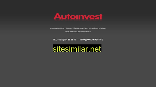 autoinvest.se alternative sites