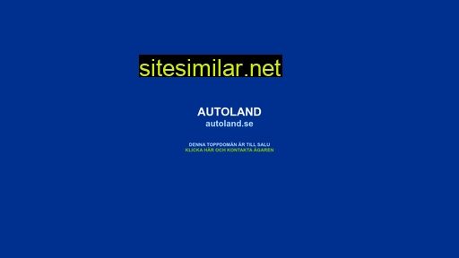 autoland.se alternative sites