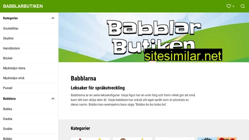 babblarbutiken.se alternative sites