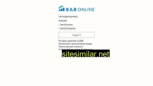 babonline.se alternative sites