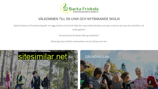 backafriskola.se alternative sites