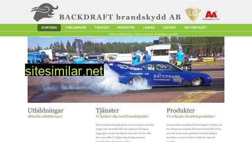 backdraftbrandskydd.se alternative sites