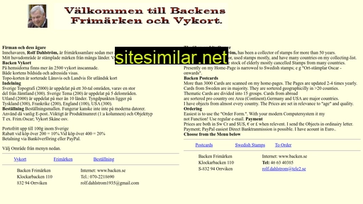 backen.se alternative sites