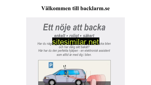 backlarm.se alternative sites