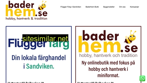 baderhem.se alternative sites