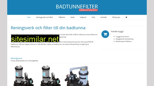 Badtunnefilter similar sites