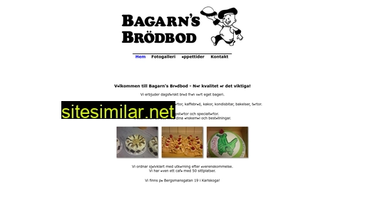 bagarnsbrodbod.se alternative sites
