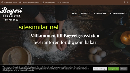 bagerigrossisten.se alternative sites