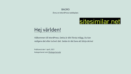 bagro.se alternative sites