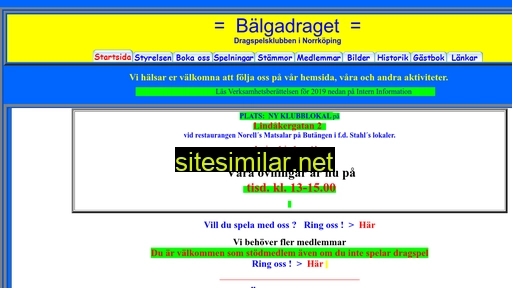 balgadraget.se alternative sites