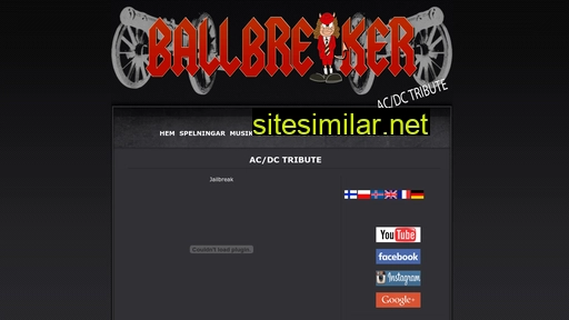 ballbreakertheband.se alternative sites