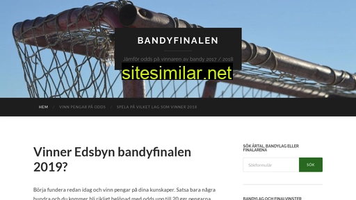 Bandyfinalen similar sites